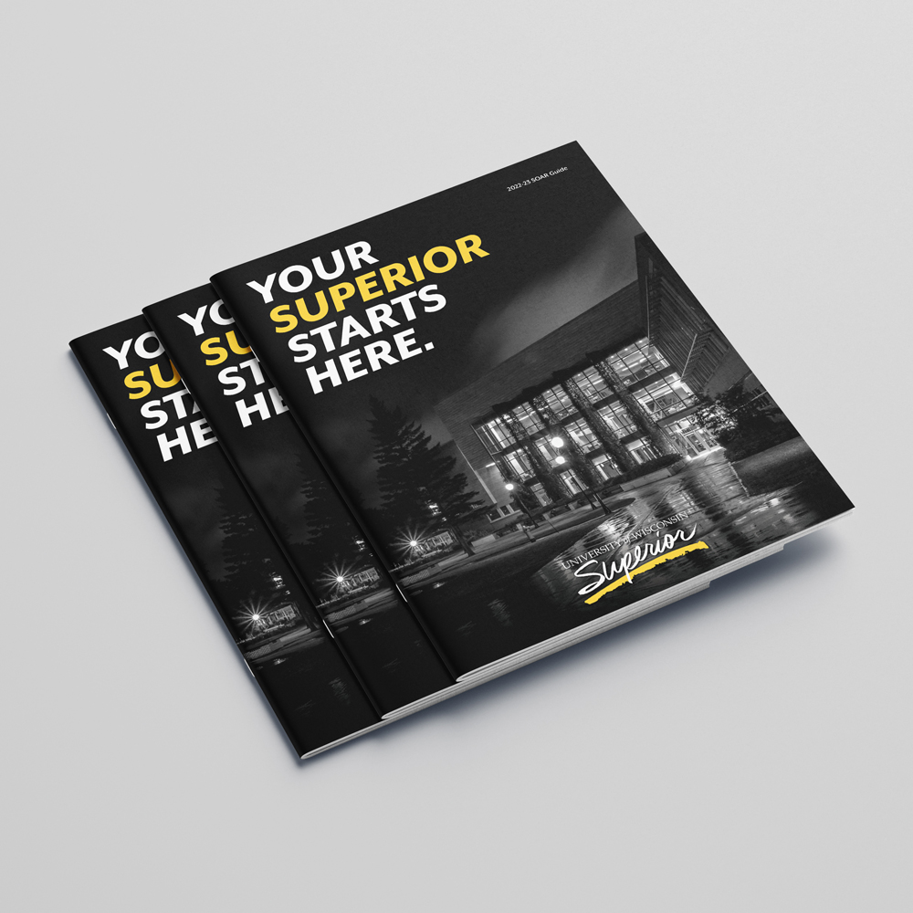 Orientation booklet cover design