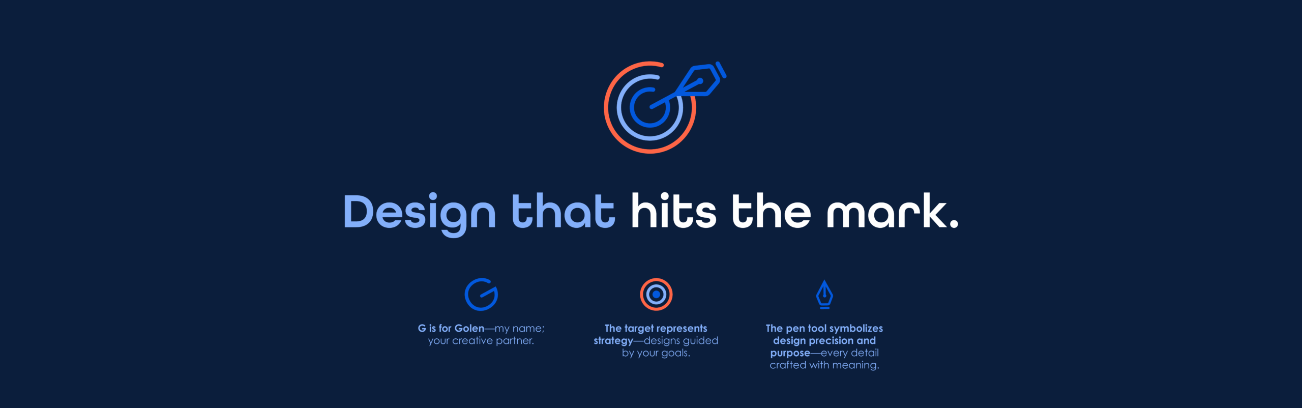 Design that hits the mark.